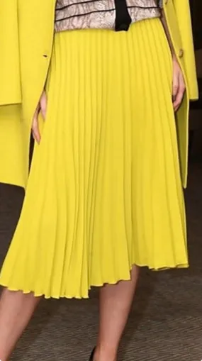 1/2 PRICE 🛑Yellow Pleat Skirt