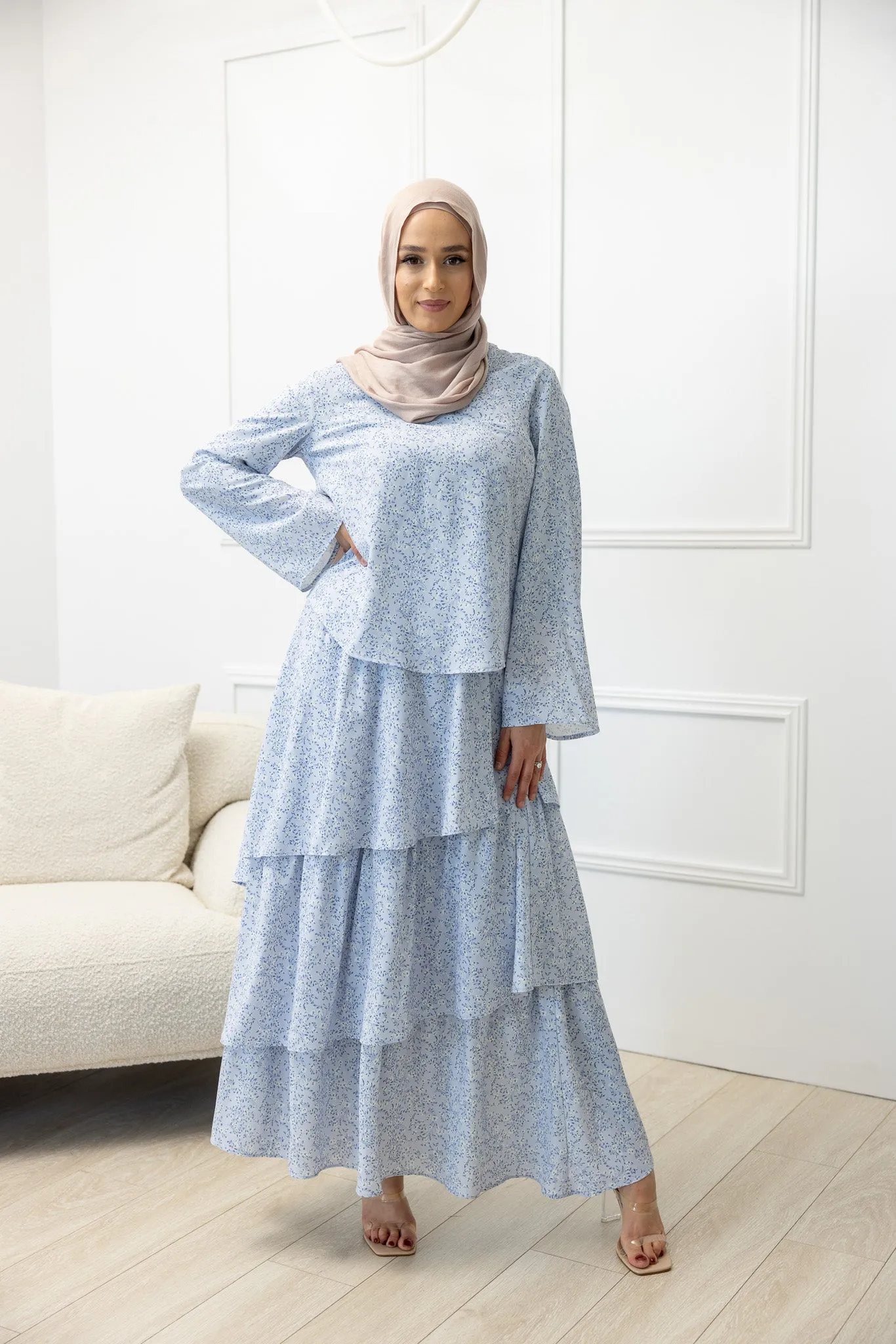 Azmerelda Tiered Skirt