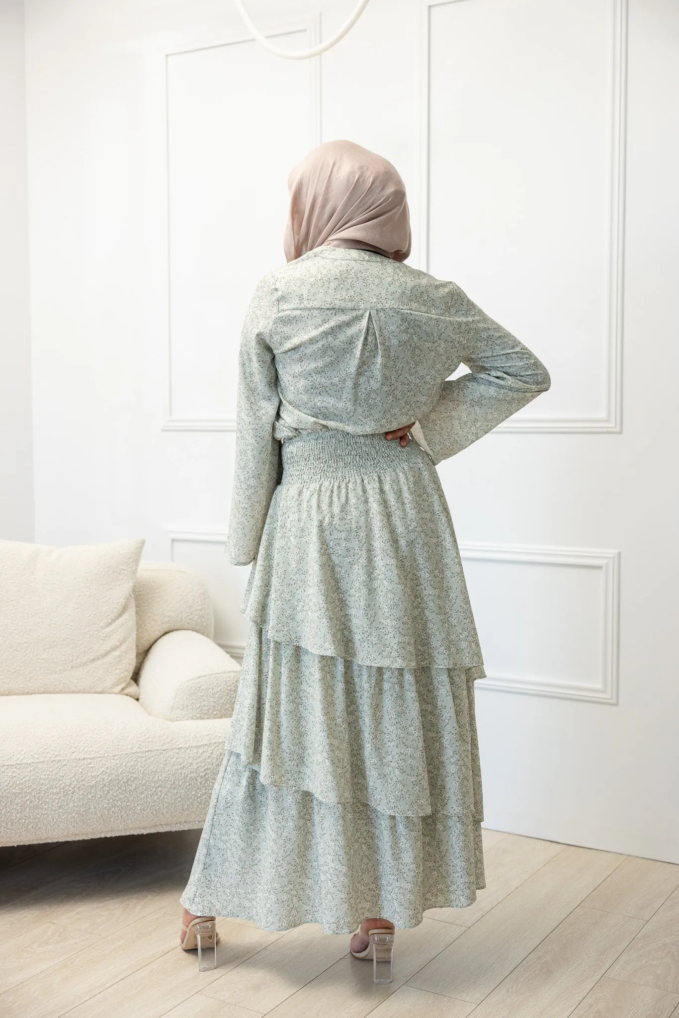 Azmerelda Tiered Skirt