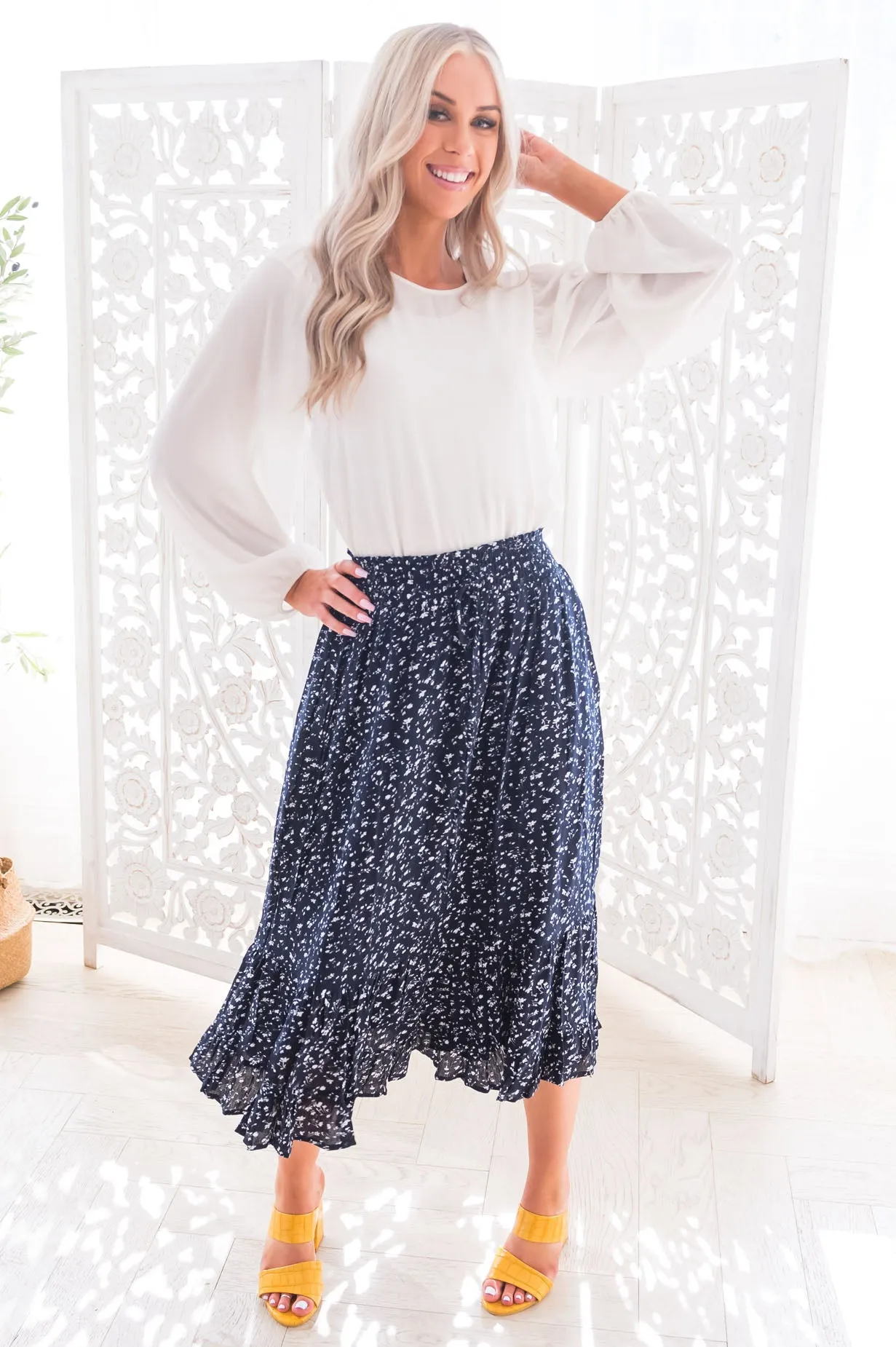 Bringing the Fun Modest Skirt