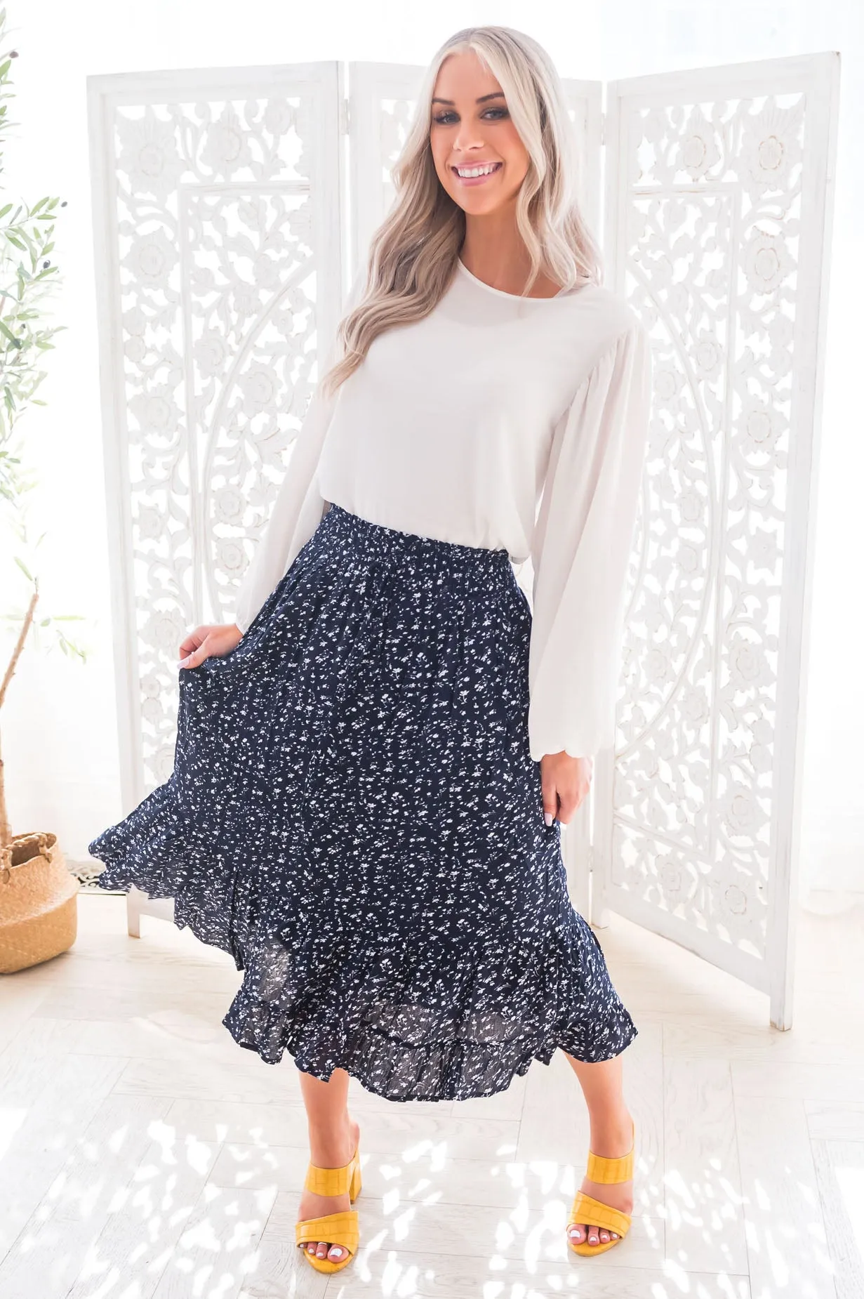 Bringing the Fun Modest Skirt