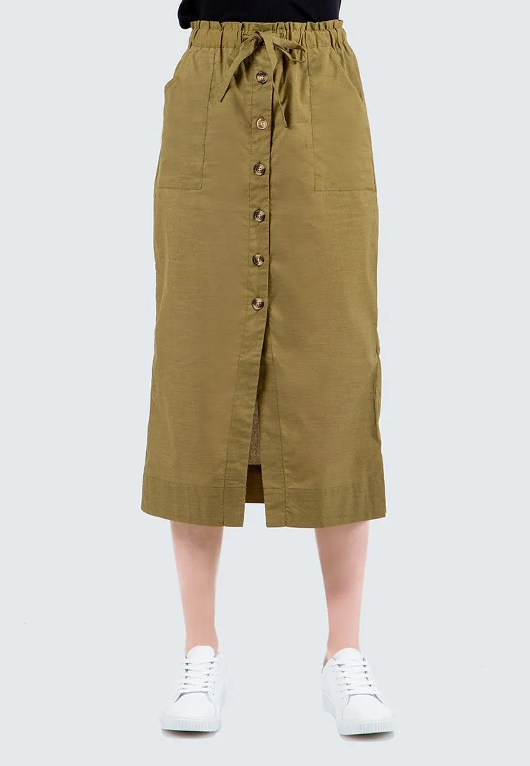 Button Up Skirt