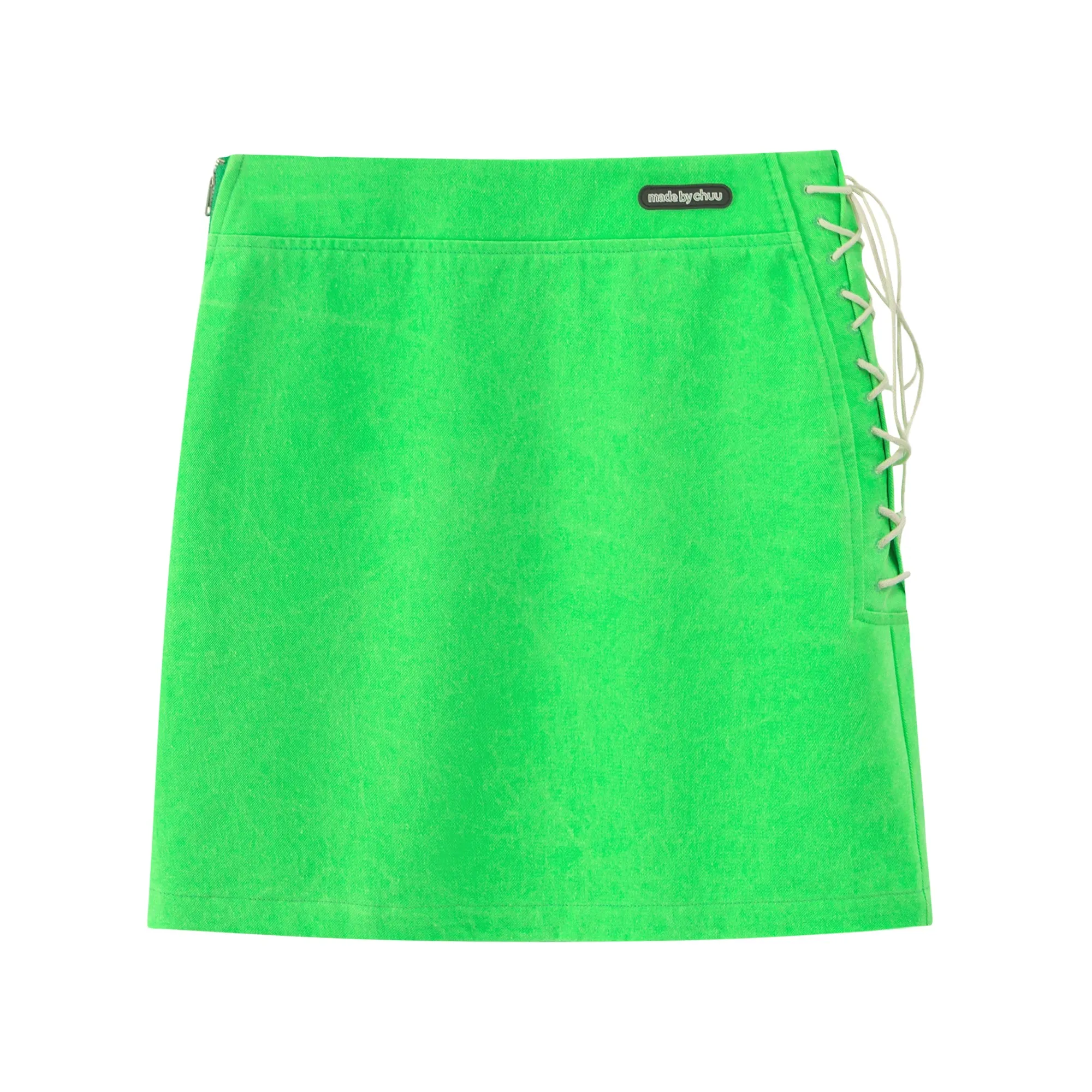 Candy Shirring Mini Skirt