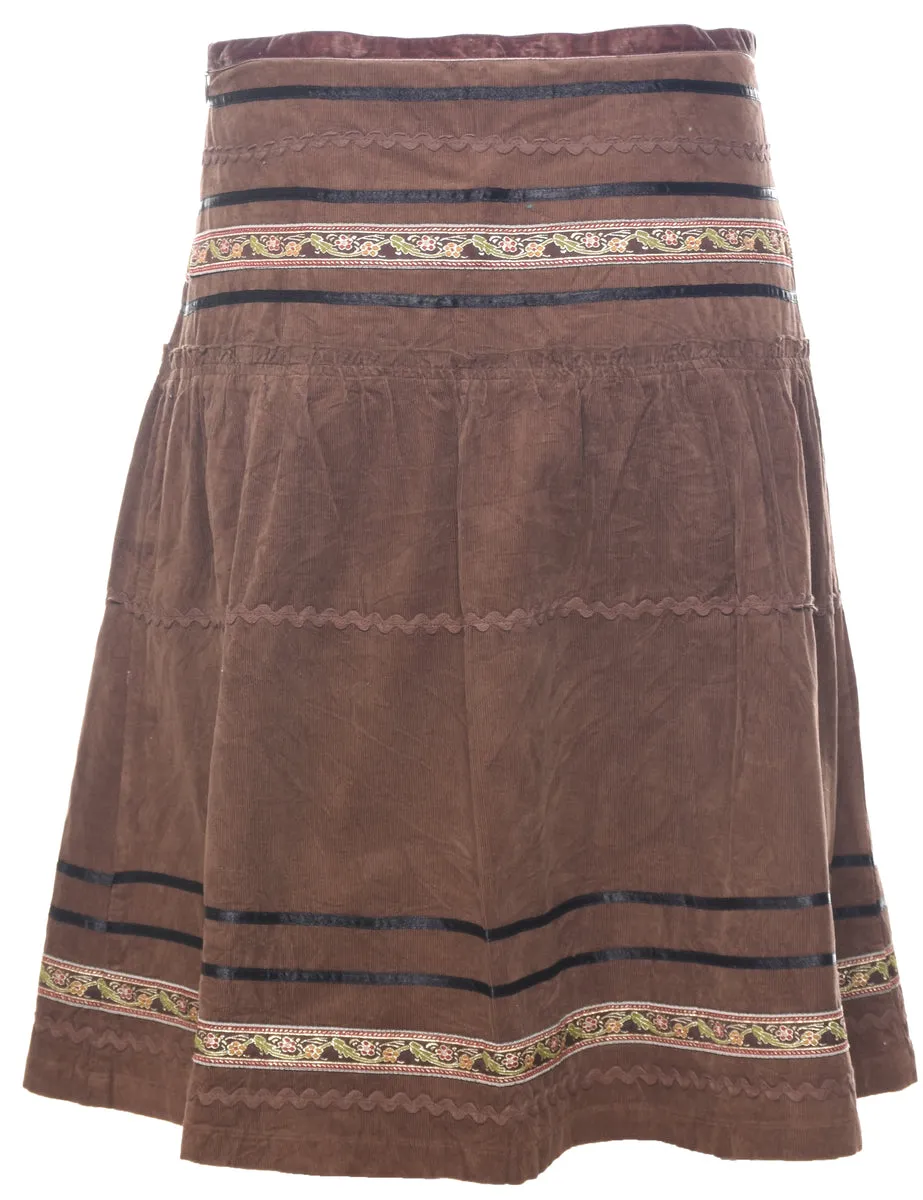 Cherokee A-line Skirt - M