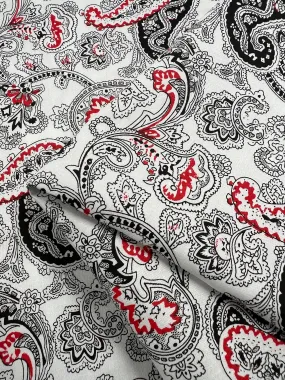 Cotton Sateen - Persian Pickles - 140cm