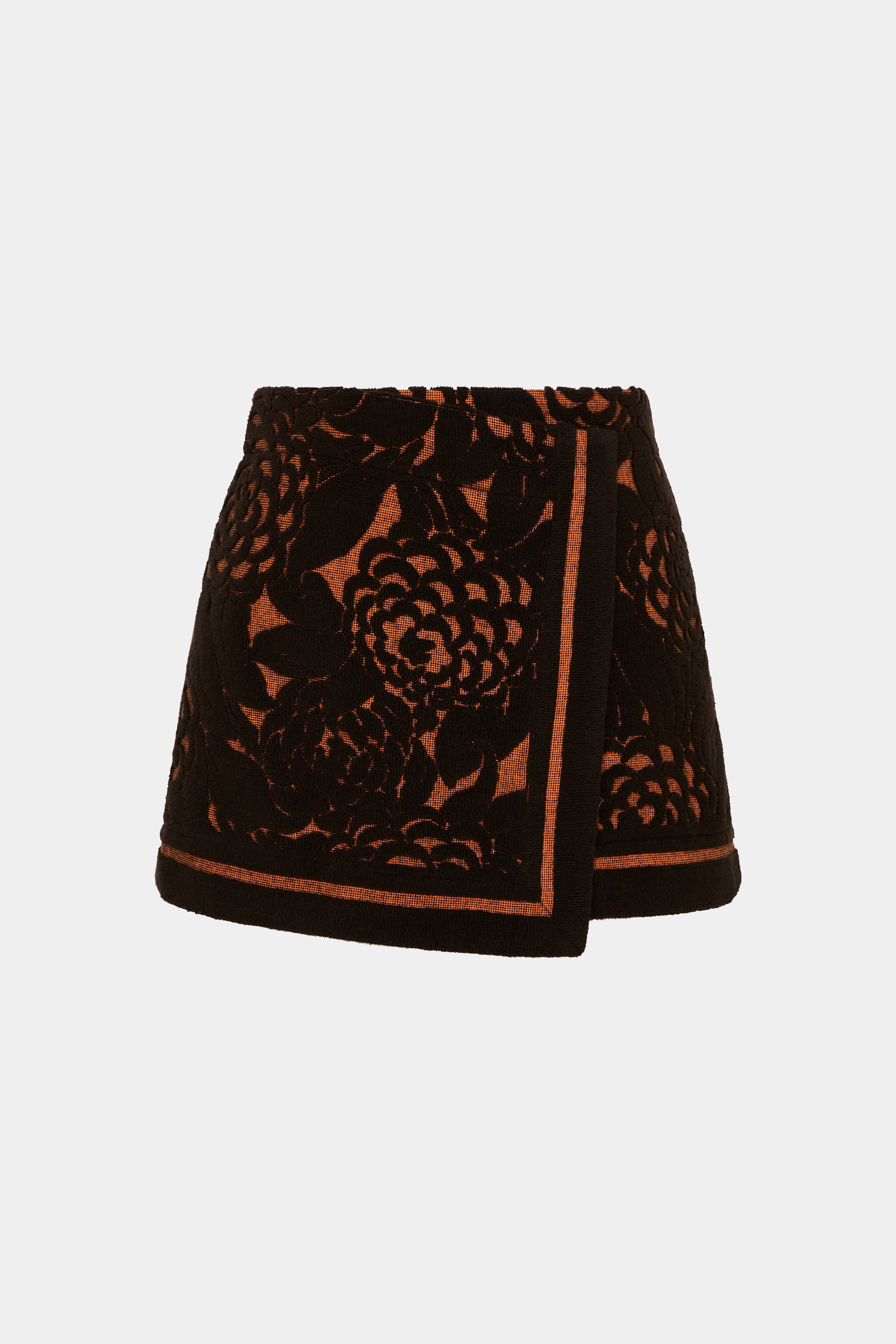 Dawn Wrap Mini Skirt