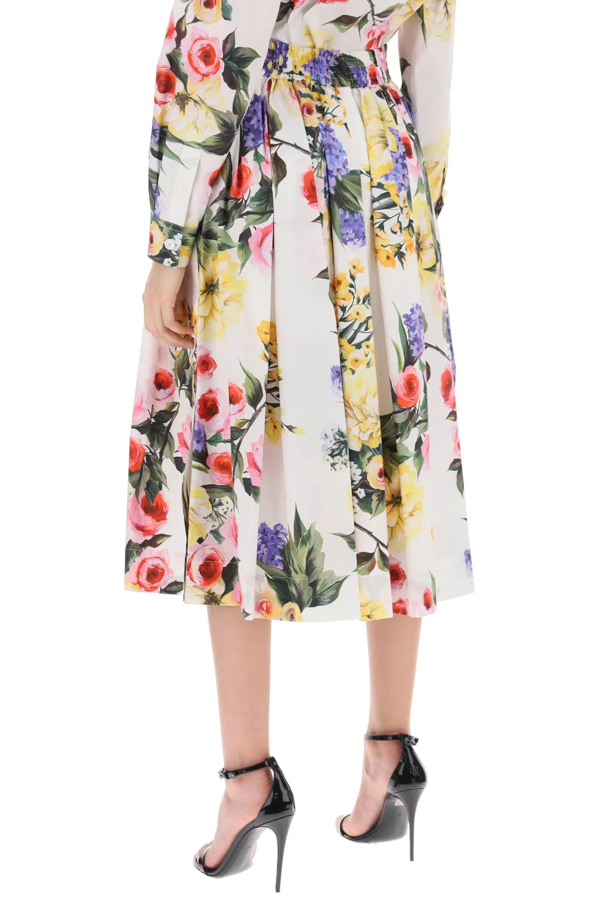 Dolce & gabbana rose garden circular skirt