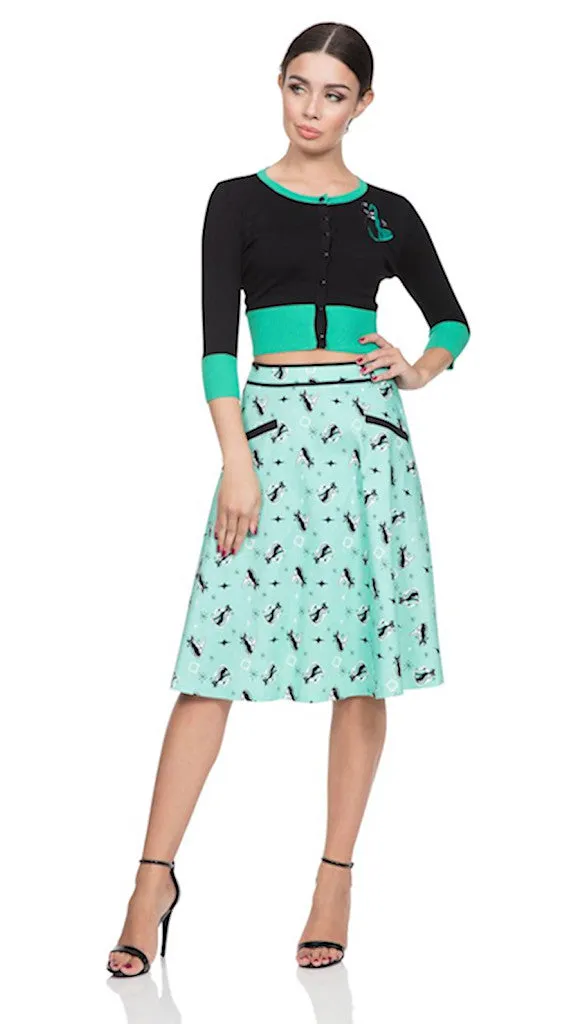 Emma Retro Kitty Skirt