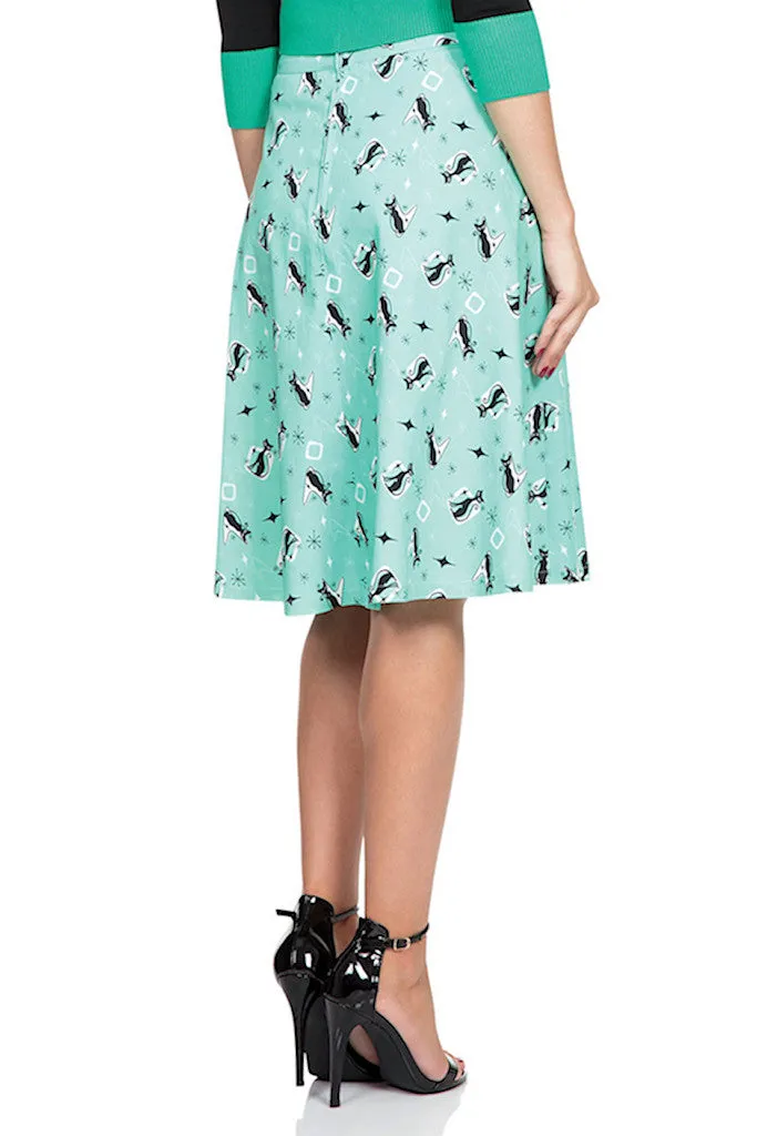 Emma Retro Kitty Skirt