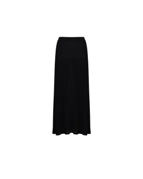 GRETA PLEAT SKIRT BLACK