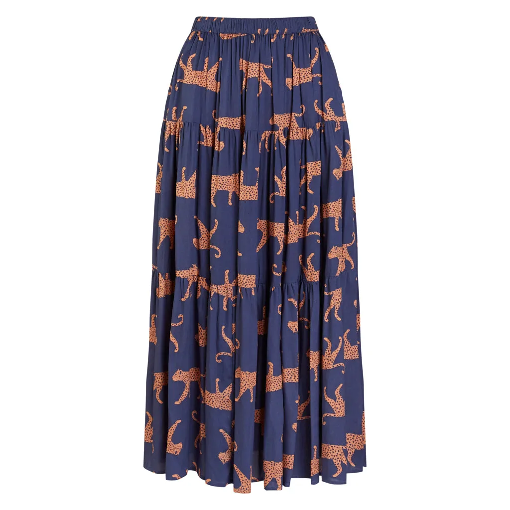 Leopard Matisse Skirt