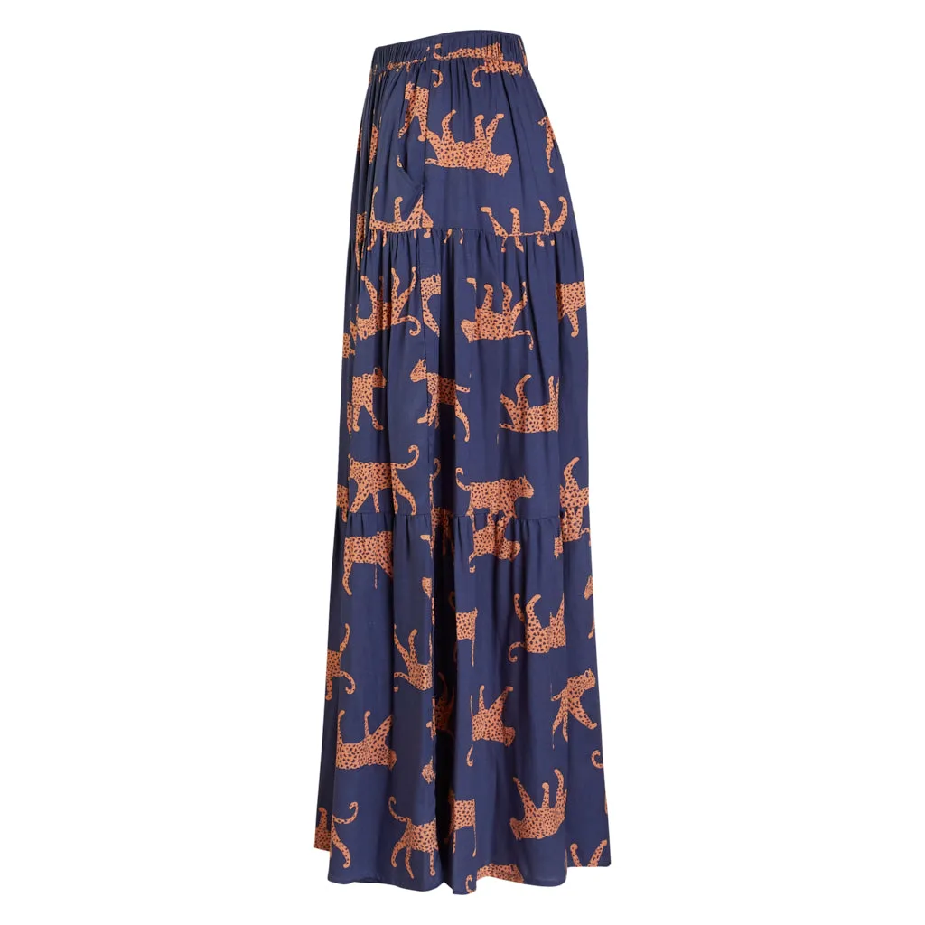 Leopard Matisse Skirt