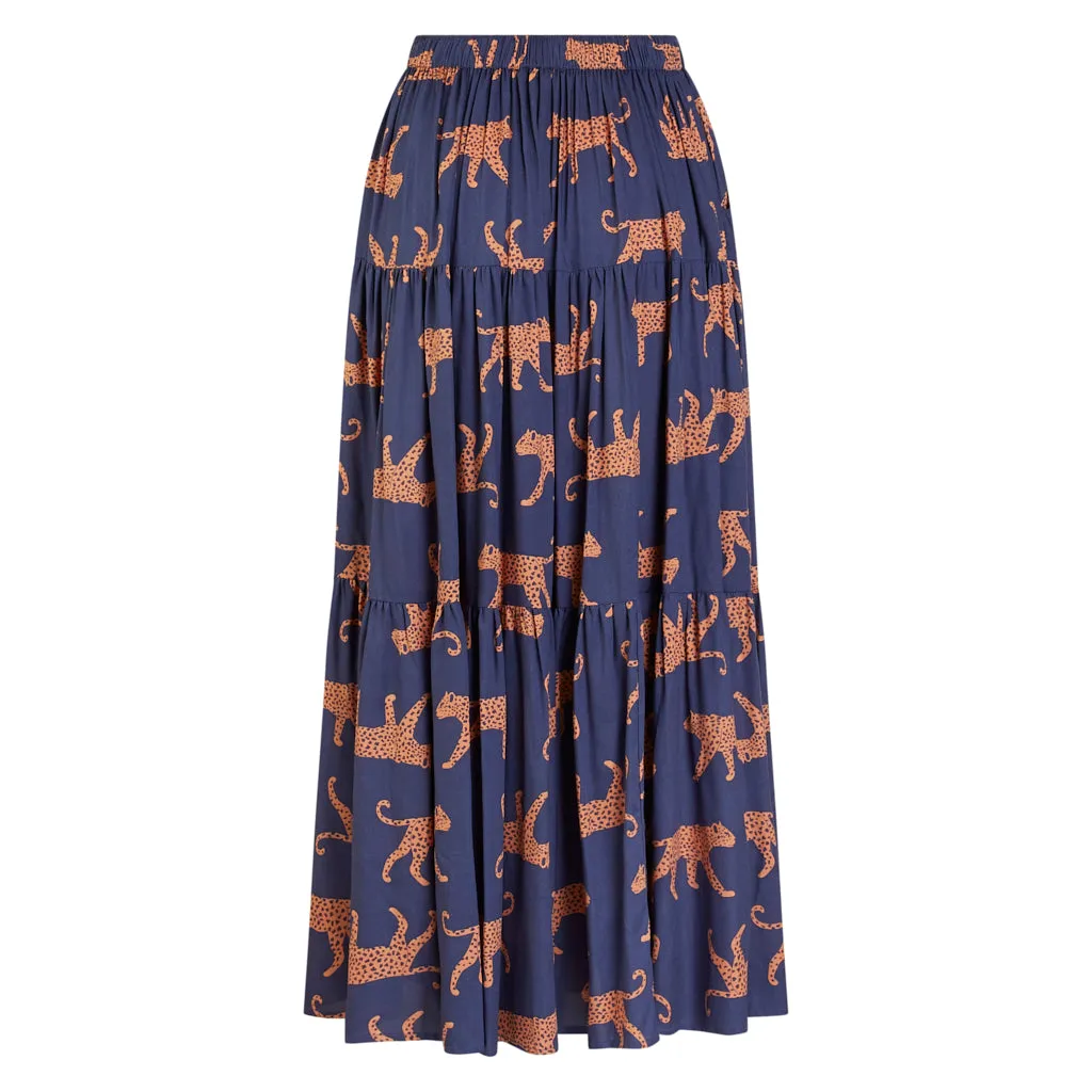 Leopard Matisse Skirt