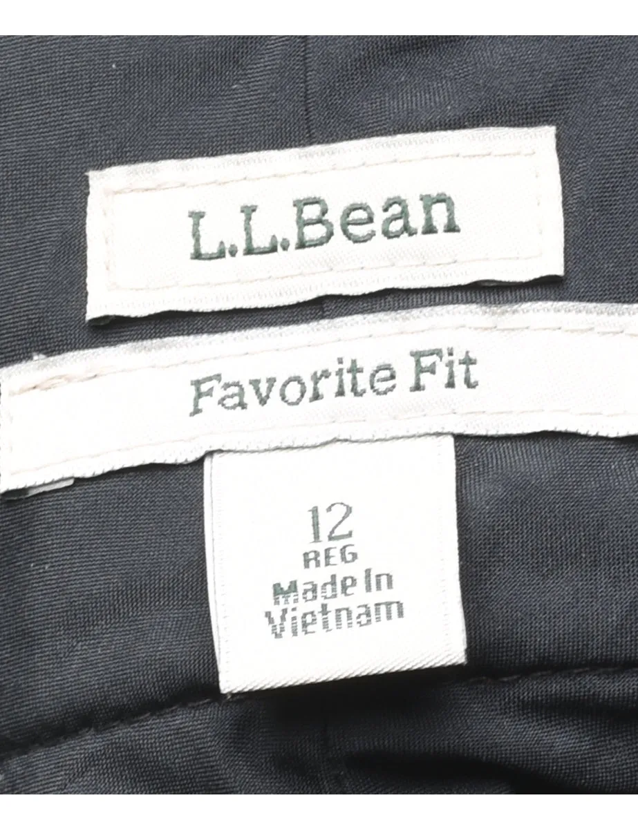 L.L. Bean A-line Skirt - L