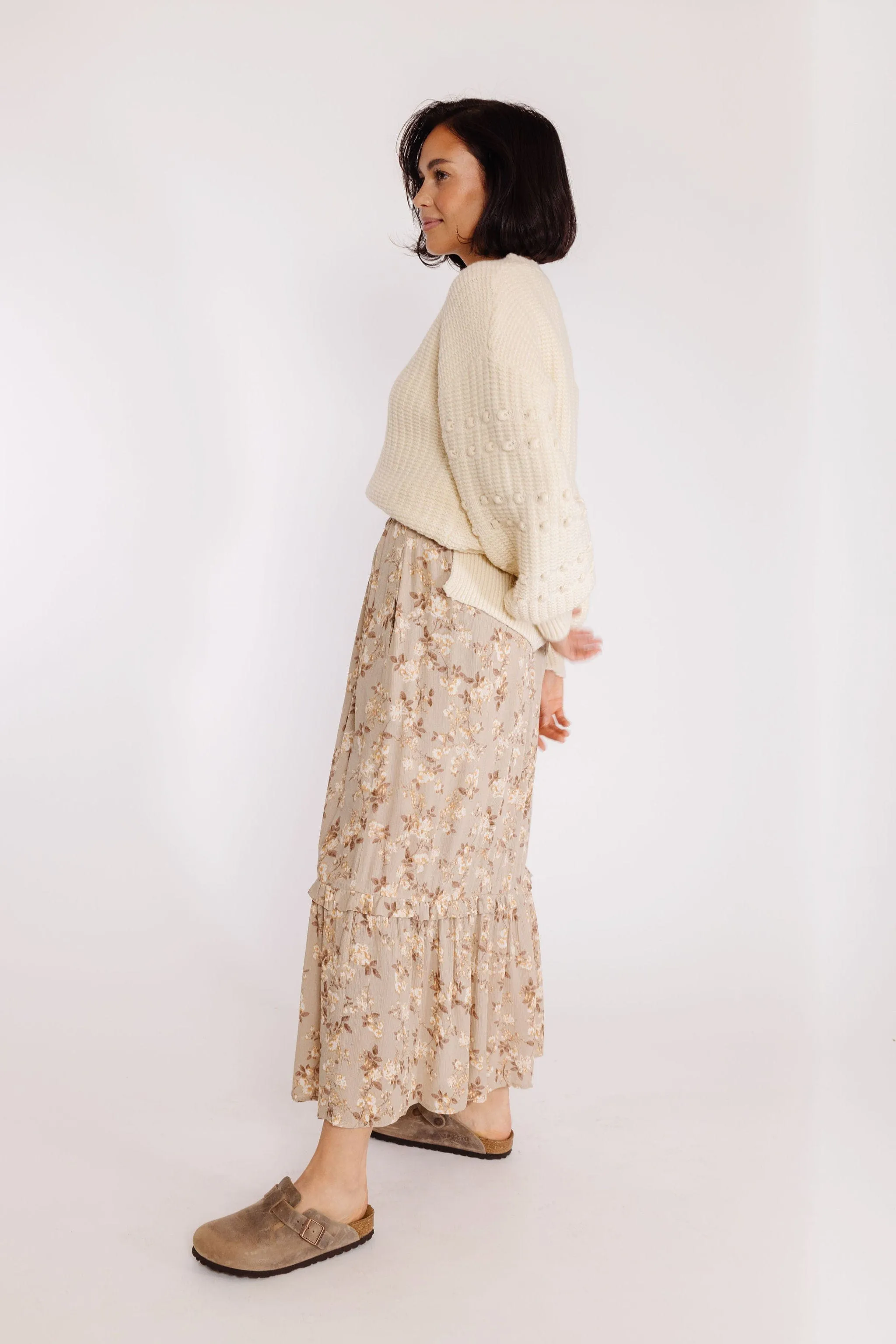 Marka Skirt in Vintage Olive