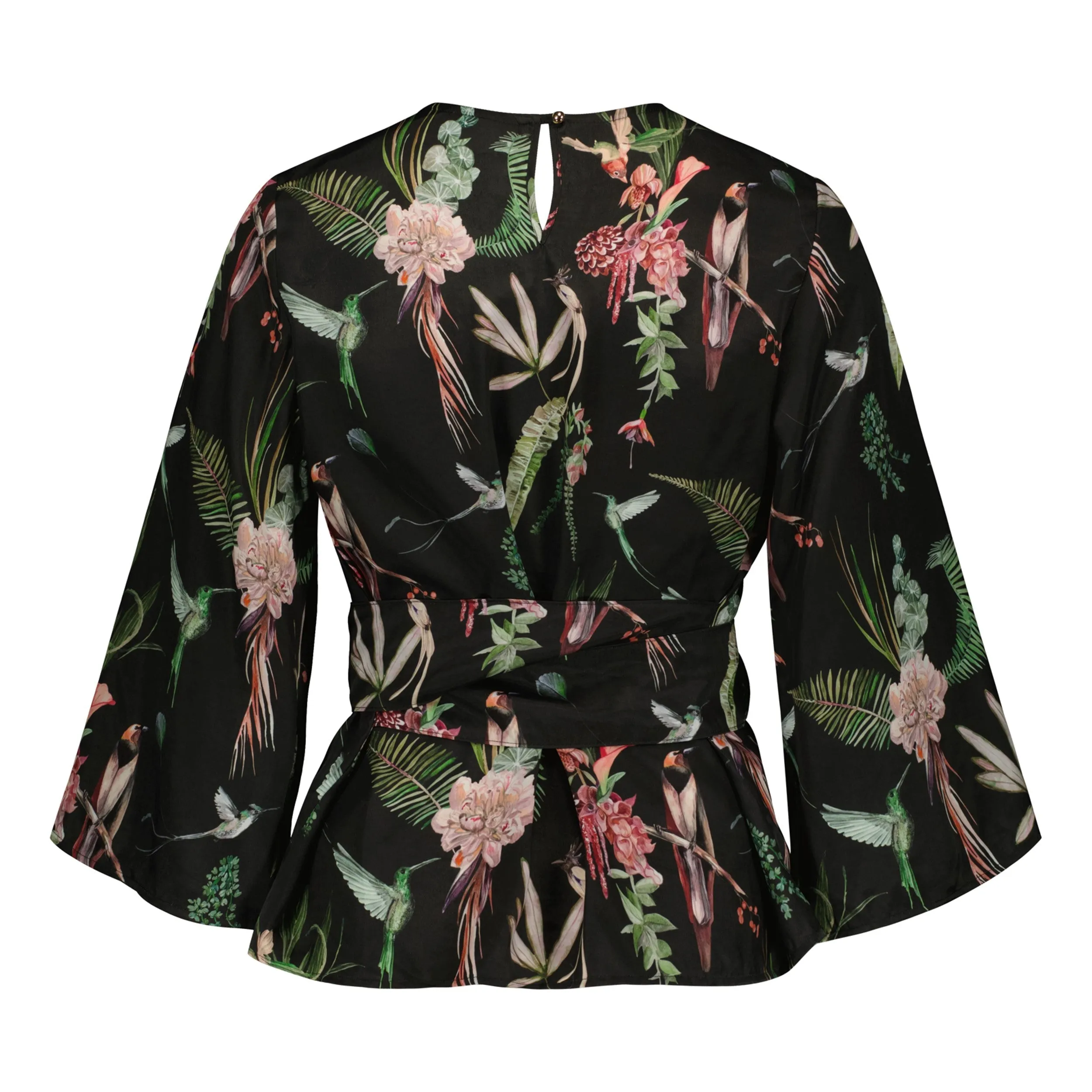 Ophelia Blouse Mockingbird Black