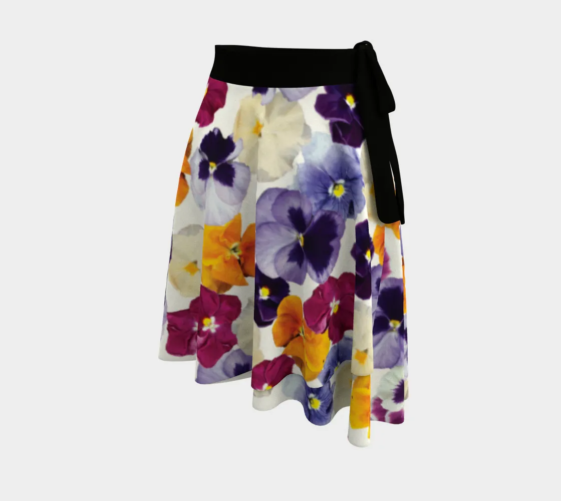 Pansy Wrap Skirt