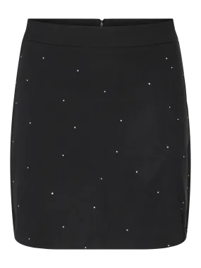 PCPEVA Mini Skirt - Black