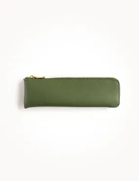 Pencil Case Slim - Forest Green