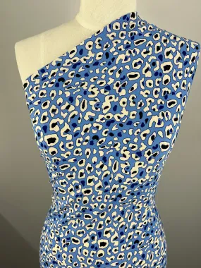 Printed Lycra - Blue Reef - 150cm