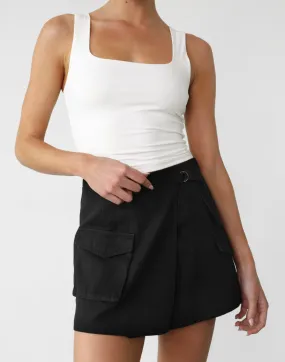 Scottie Mini Skirt (Black)