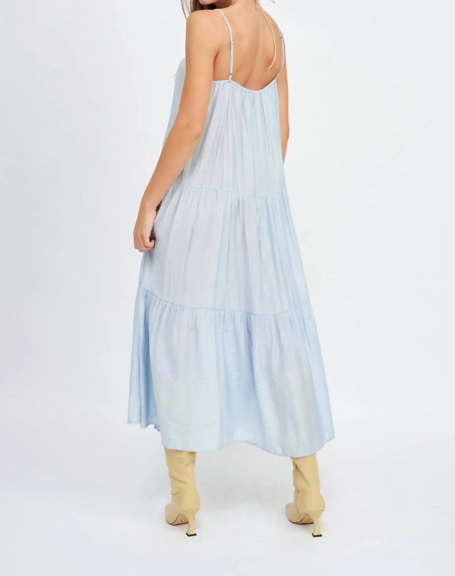 Serenity Maxi Dress in Blue