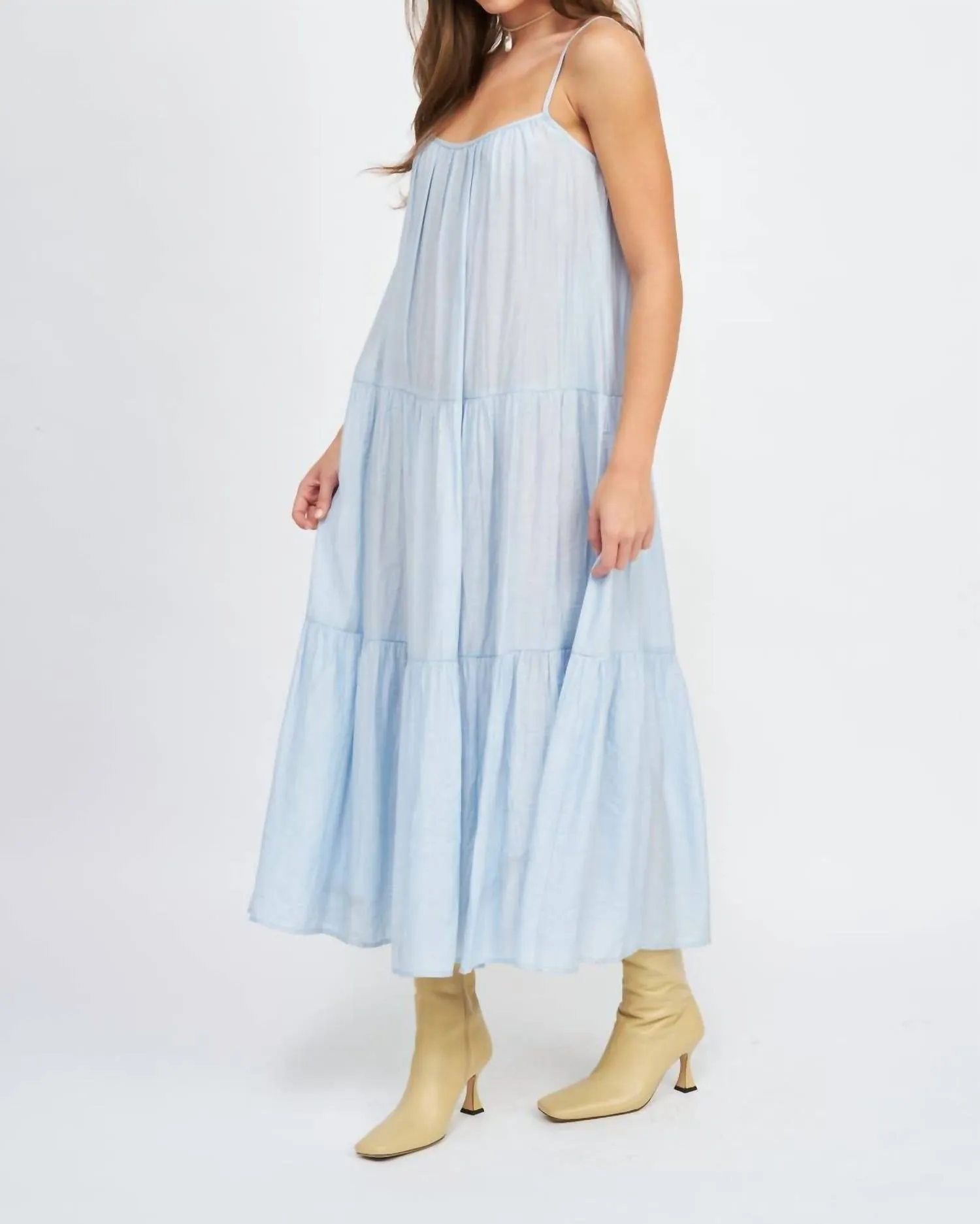 Serenity Maxi Dress in Blue