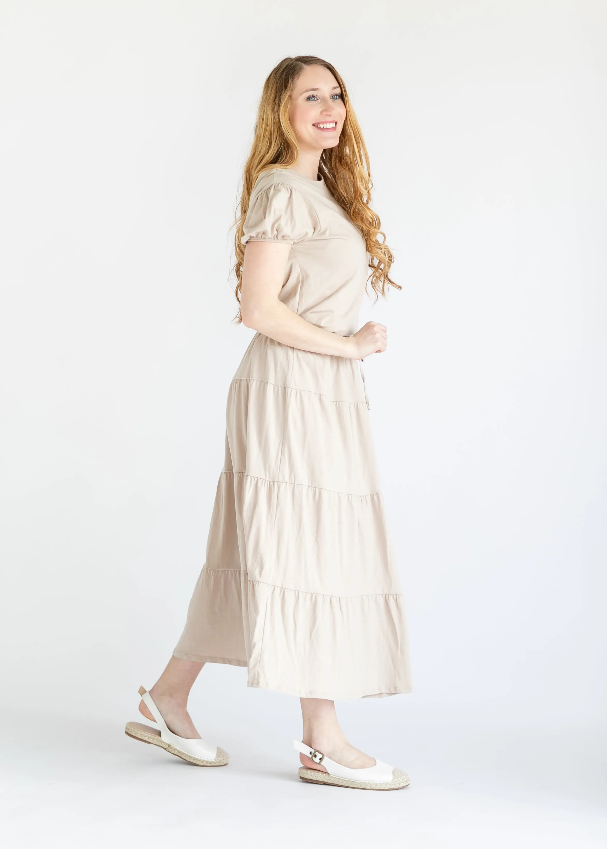 Short Sleeve Maxi Skirt Set - FINAL SALE