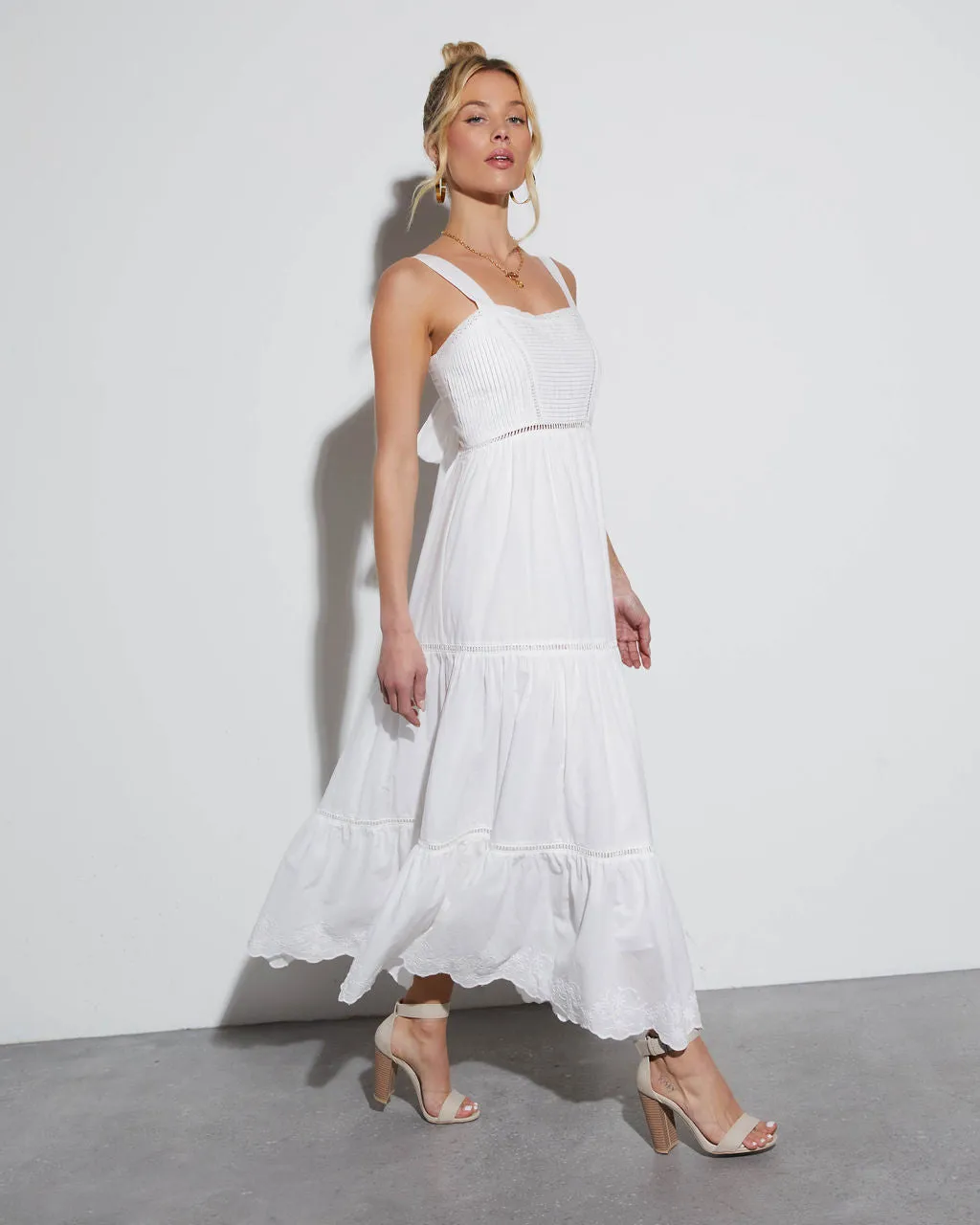 Sweet Matrimony Tiered Maxi Dress